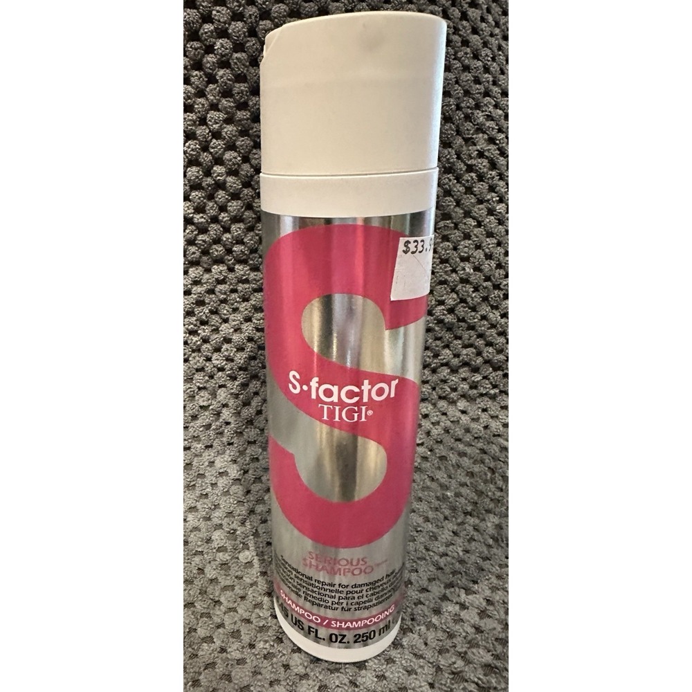 S-FACTOR TIGI SERIOUS SHAMPOOโ SENSATIONAL FOR REPAIR DAMAGED HAIR -8.45 OZ